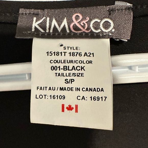 NWT - Kim & Co. Brazil Knit 3/4 Sleeve Top - Picture 4 of 6